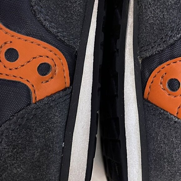 Saucony Jazz Low Pro Baby Jazz Sneakers Unisex 6M Navy Orange Leather Upper - Picture 5 of 10